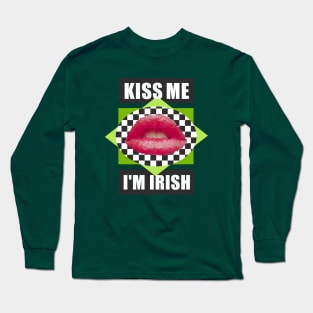 Kiss Me I'm Irish Long Sleeve T-Shirt